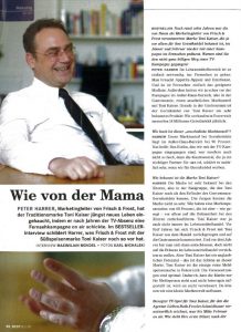 Neue Markenkampagne I Peter Harrer 2008